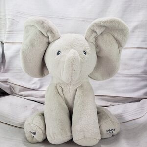 Baby Gund Flappy Elephant Singing Peek A Boo Interactive Plush Toy 10 Inch 2017